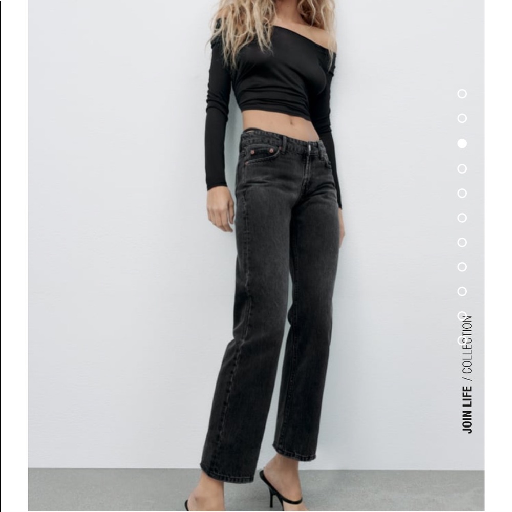 Black faded jeans Zara host pick - Picture 3 of 8